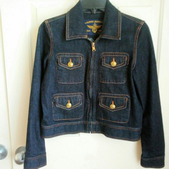 Lauren Ralph Lauren Jackets & Blazers - Lauren Ralph Lauren Womens Jean Jacket Coat